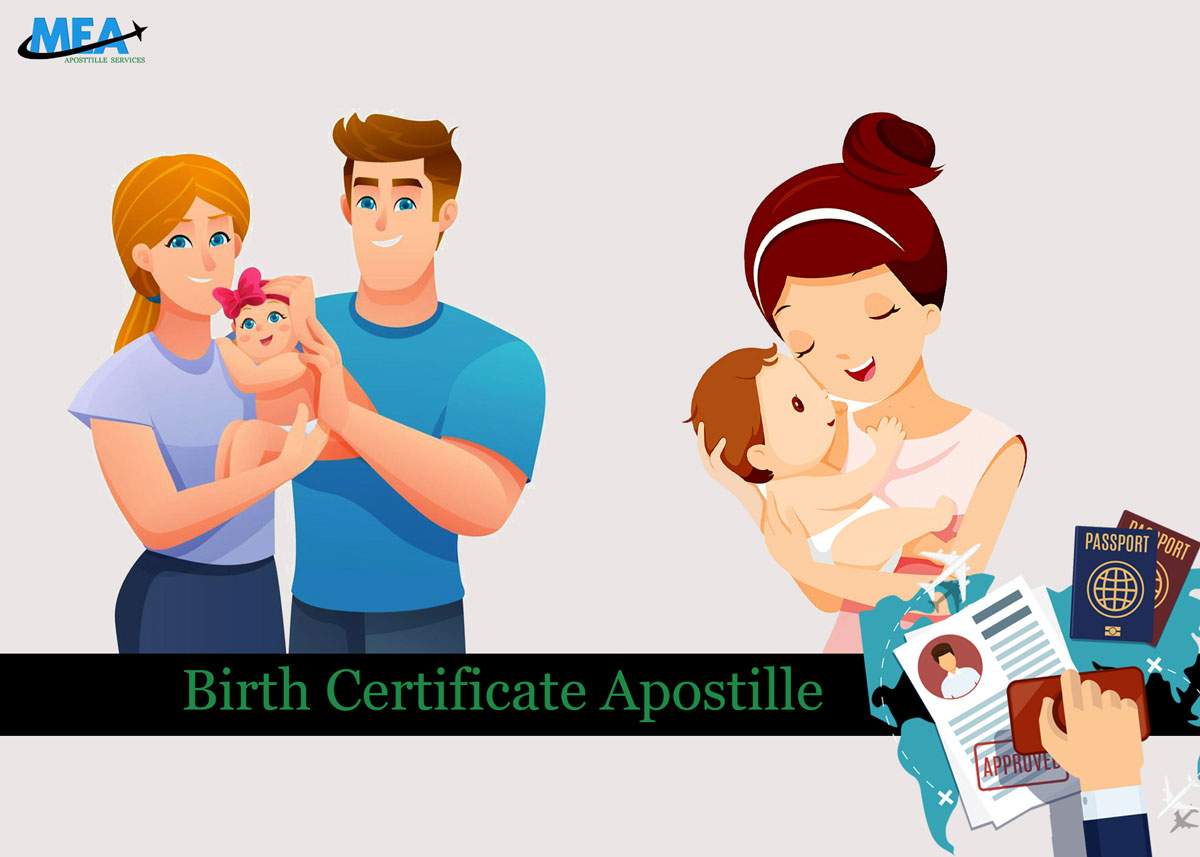 birth certificate apostille